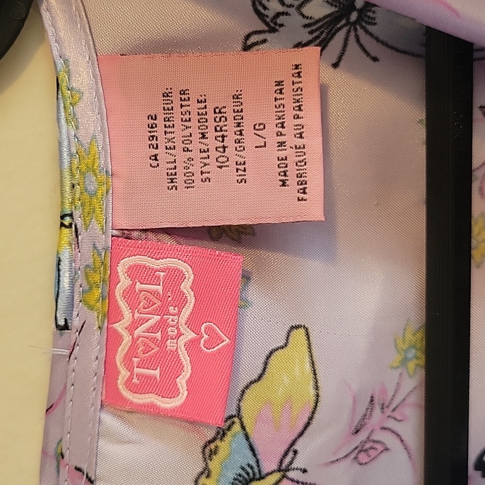 Vintage Butterfly Print Robe - Picture 5 of 7
